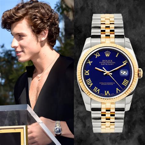 shawn mendes vintage rolex|Shawn Mendes Watch Collection .